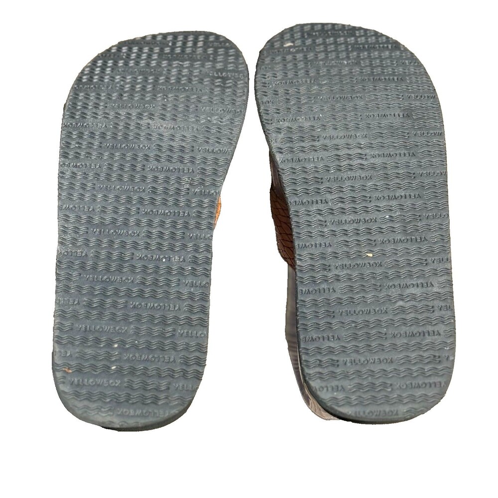 Yellow Box Flax Tan Women's Flip-Flops 30796-W0B0B Size 8.5 Excellent Condition - Picture 6 of 6